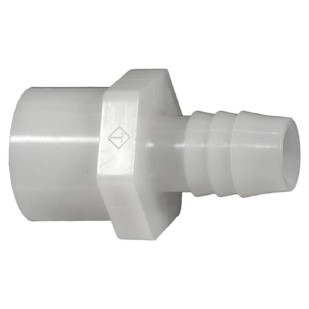 Midwest Fastener 1/2" x 3/8FIP Nylon Plastic Female Hose Barbs 2PK 33714